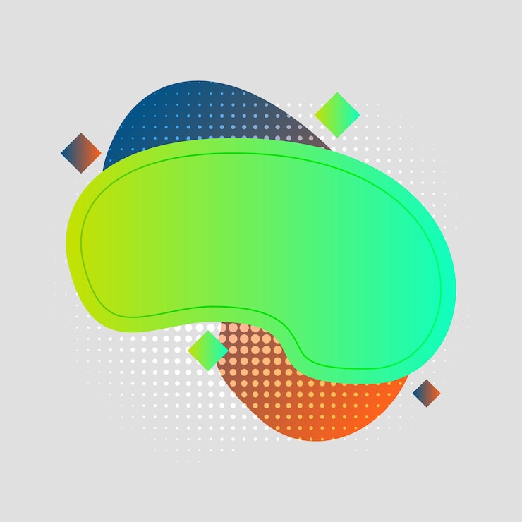 Vecteur abstrait, moderne, formes, fluides, éclaboussures, multicolore, vert citron, bleu foncé, orange, fond d'écran dégradé turquoise illustration vectorielle