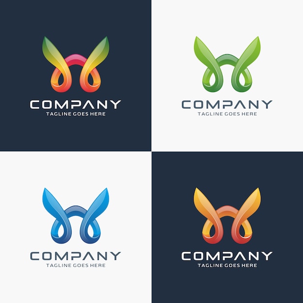 Abstrait Moderne Lettre W Logo Design