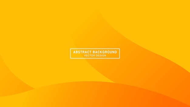 Vecteur abstrait moderne orange et jaune chevauchement avec fond lisse et style minimal pour la présentation bannière couverture web flyer carte affiche papier peint slide magazine vecteur eps10