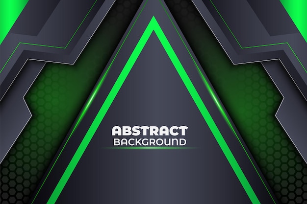 Abstrait moderne vert