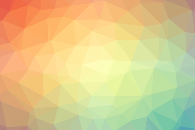 Abstrait multicolore de vecteur de triangles géométriques à effet