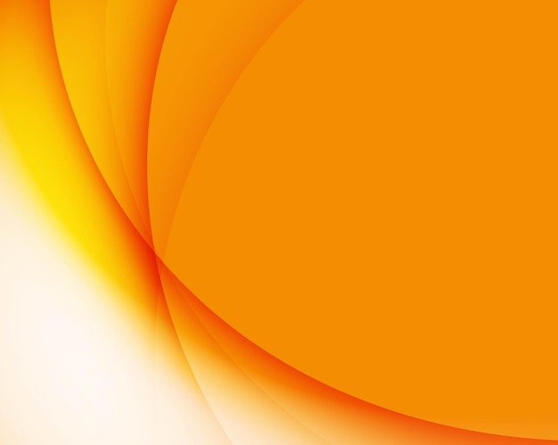 Abstrait Orange Backgrond Avec Ligne Avec Fond Dégradé, Illustration Vectorielle