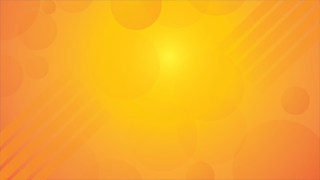 Abstrait orange avec des nuances jaunes