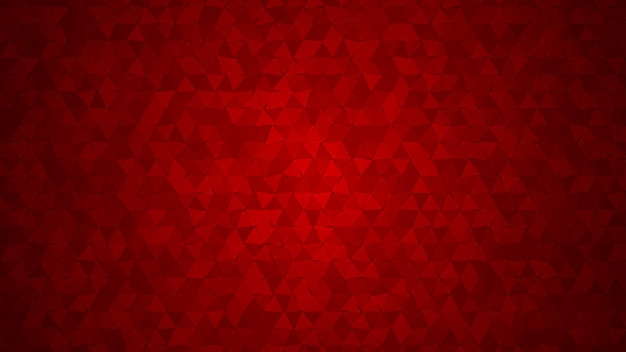 Abstrait De Petits Triangles Aux Couleurs Rouges