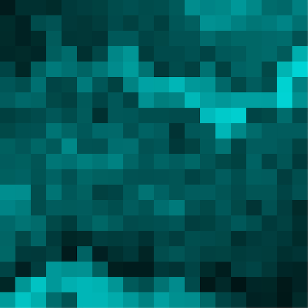 Abstrait pixel design vert