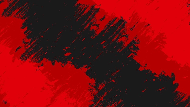 Abstrait rouge vif Scratch Grunge Texture sur fond noir