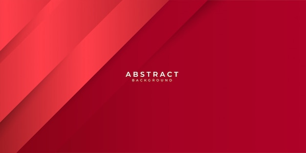 Abstrait rouge