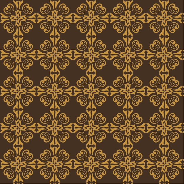 Abstrait Sans Couture Motif Batik