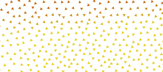 Vecteur abstrait triangle de gradient jaune motif d'arrière-plan papier peint