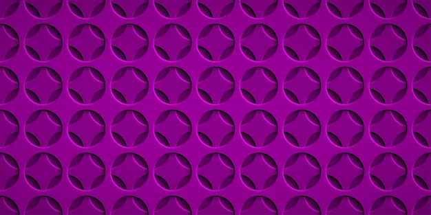 Abstrait avec des trous de cercle dans des couleurs violettes