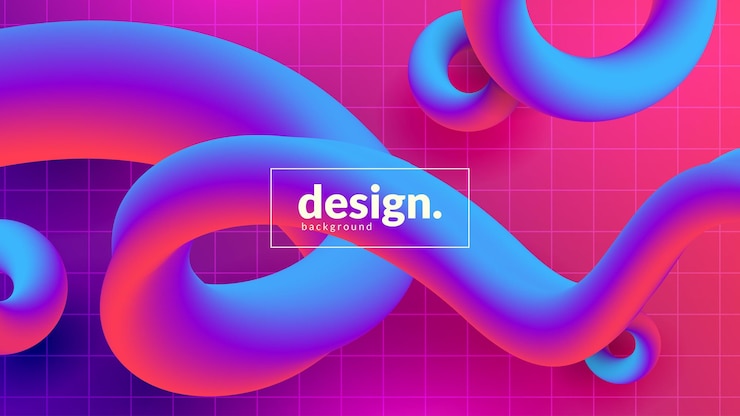 Vecteur abstrait vague minimaliste design de fond coloré moderne composition de formes liquides fit for presentation design site bannières fonds d'écran brochure affiches