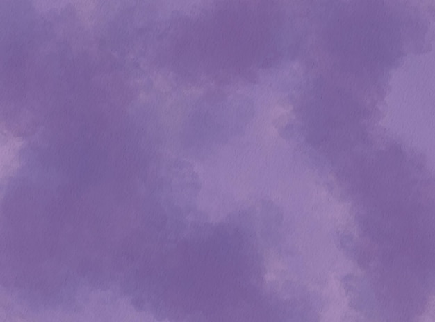 Abstrait violet coloré aquarelle peinte à la main