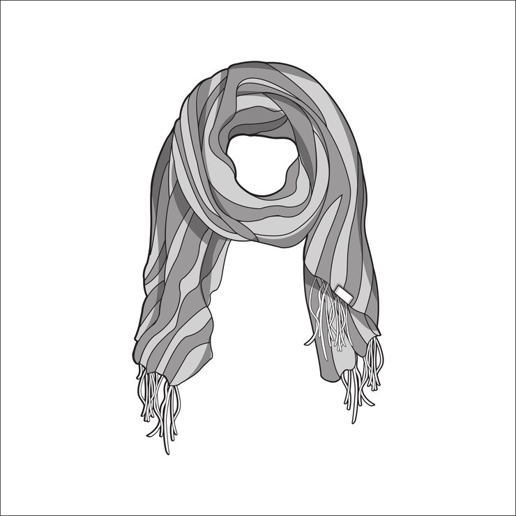 Vecteur accessoire d'hiver de style mode