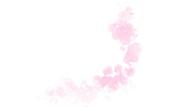 Accoutrements aquarelles éclaboussures rose pâle