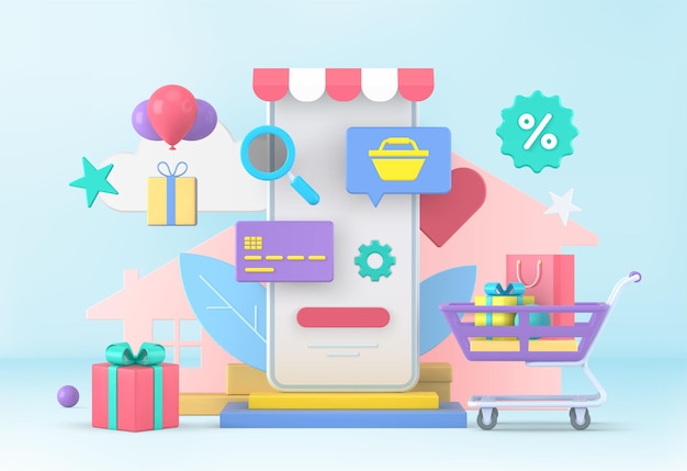 Achats en ligne avec des cadeaux bonus