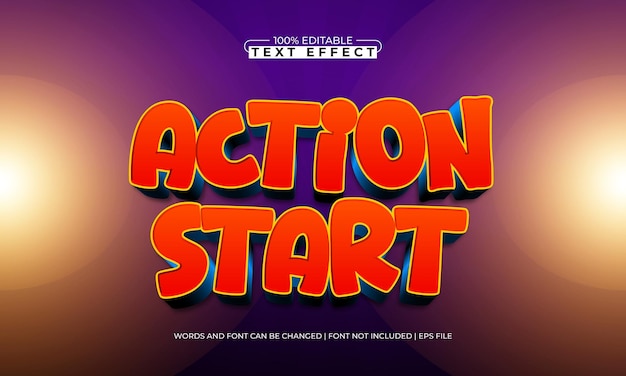 activer l'effet de texte modifiable avec un jeu et démarrer le style de texte