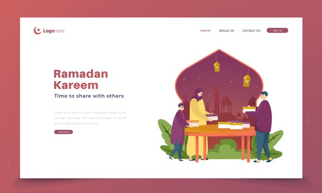 Activité Ramadan à Partager Avec Une Autre Illustration