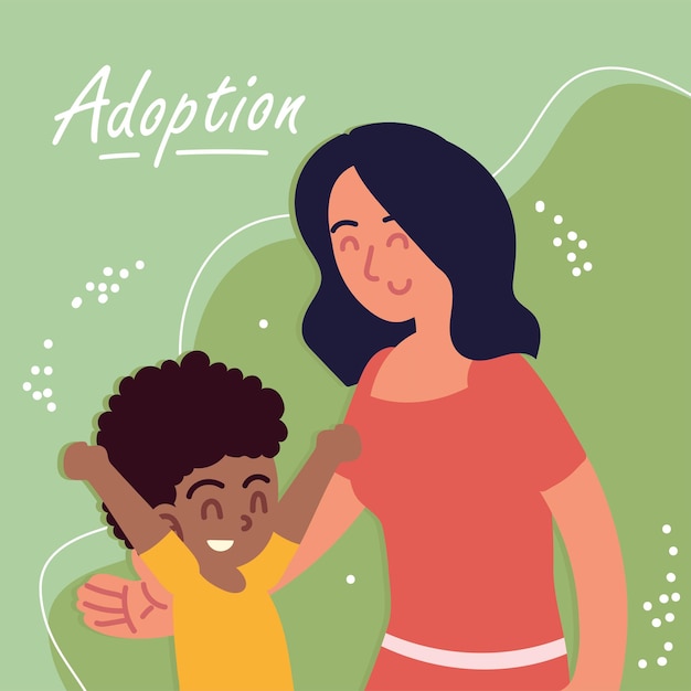 Adoption Mère Et Fils