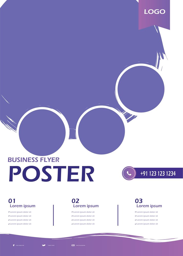 Vecteur affiche d'affichage d'affaires