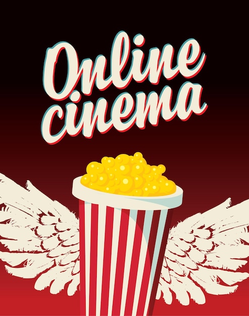 Affiche de cinéma en ligne