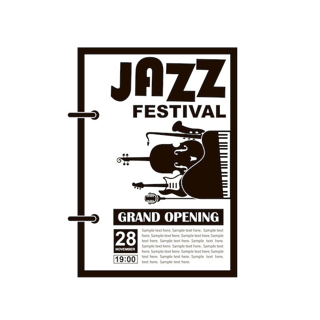 Affiche Du Festival De Jazz