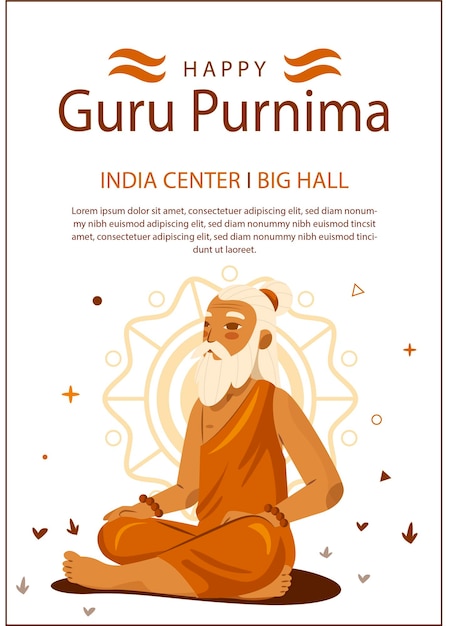 L'affiche Du Guru Purnima