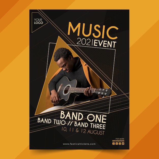 Affiche de l'événement musical 2021