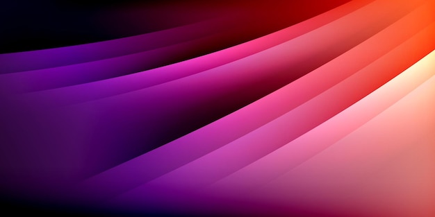 Affiche expressive avec des lignes d'ombre Comprend des thèmes technologiques minimalistes et d'affaires des couleurs vives et vives