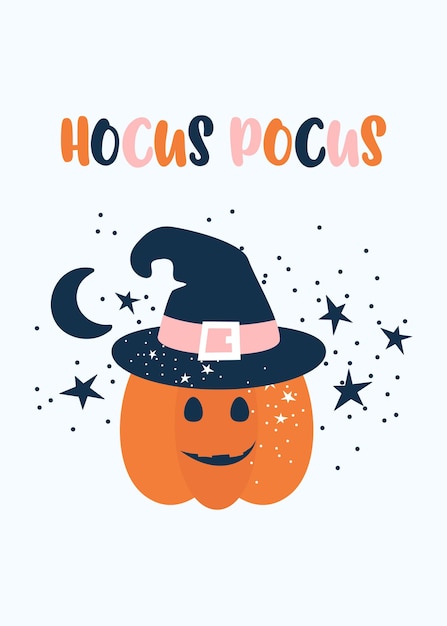 Affiche Hocus Pocus Halloween Pour Enfants