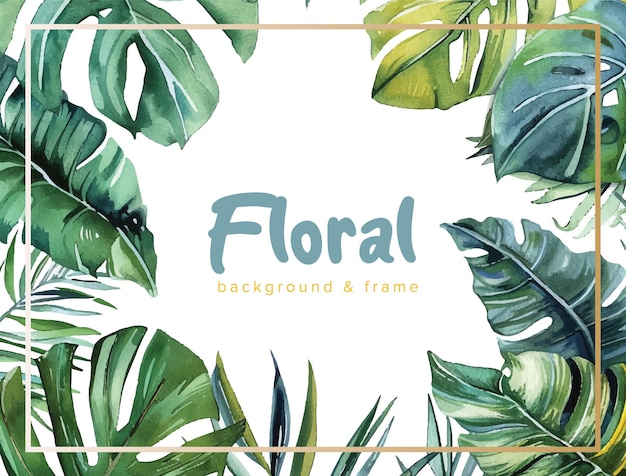 une affiche avec une image d'un cadre de fleurs