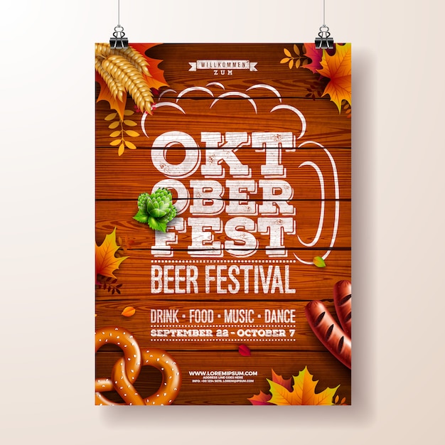 Affiche De L'oktoberfest