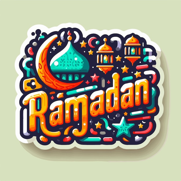 Une Affiche De Ramadan Kareem Sur Les Réseaux Sociaux.