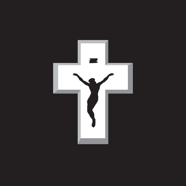 Affiche Religieuse Avec Crucifixion