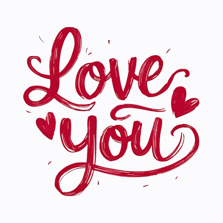 Vecteur une affiche rouge et blanche avec un cœur rouge et les mots " je t'aime "