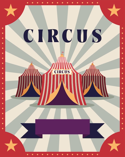 Affiche De Tentes De Cirque