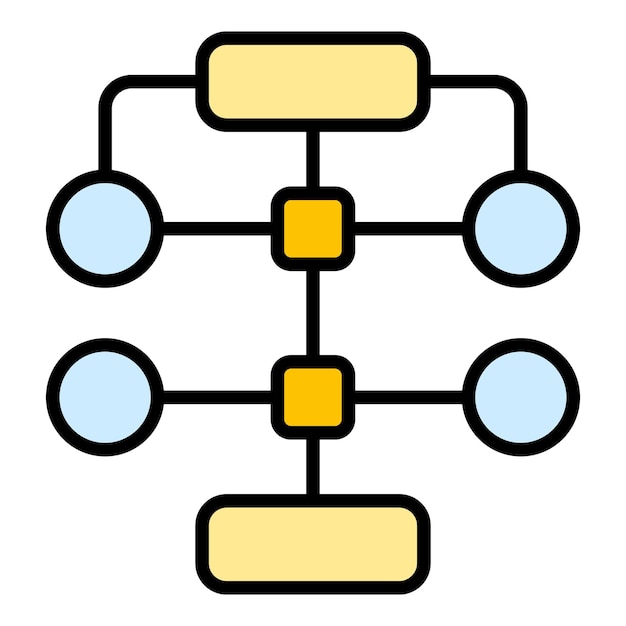 Agile statistiques icône contour vecteur progrès qualité liste de contrôle données couleur plate