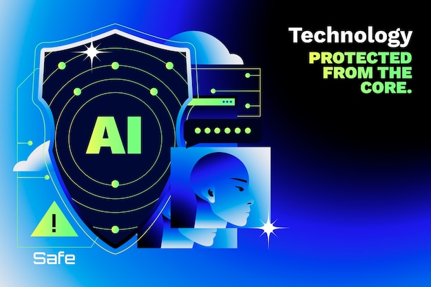 Ai technology shielding protected data