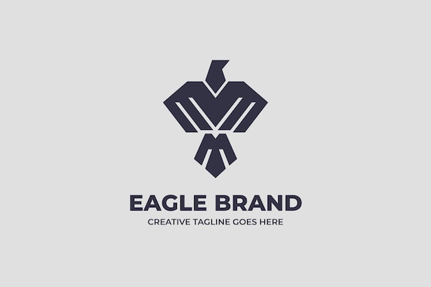 Aigle Faucon Faucon Silhouette Logo