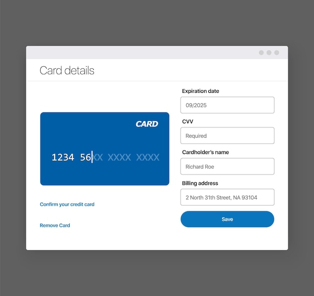 Vecteur ajouter le concept de conception des méthodes de paiement par carte bancaire. liez votre compte bancaire ajouter une carte.