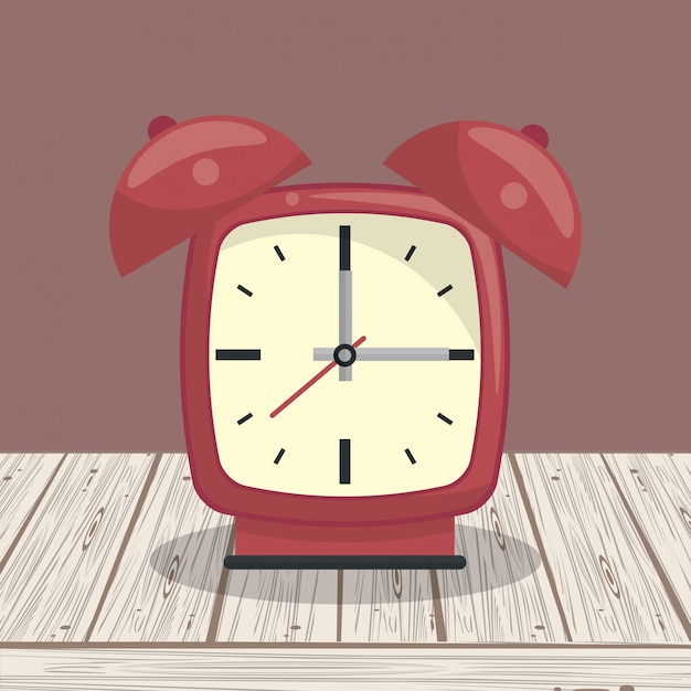 Alarme cloches sur la table