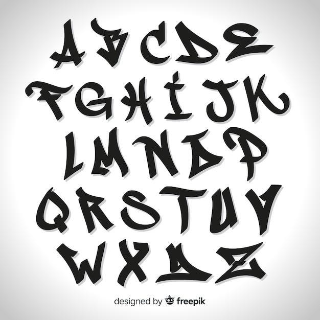 Alphabet Graffiti