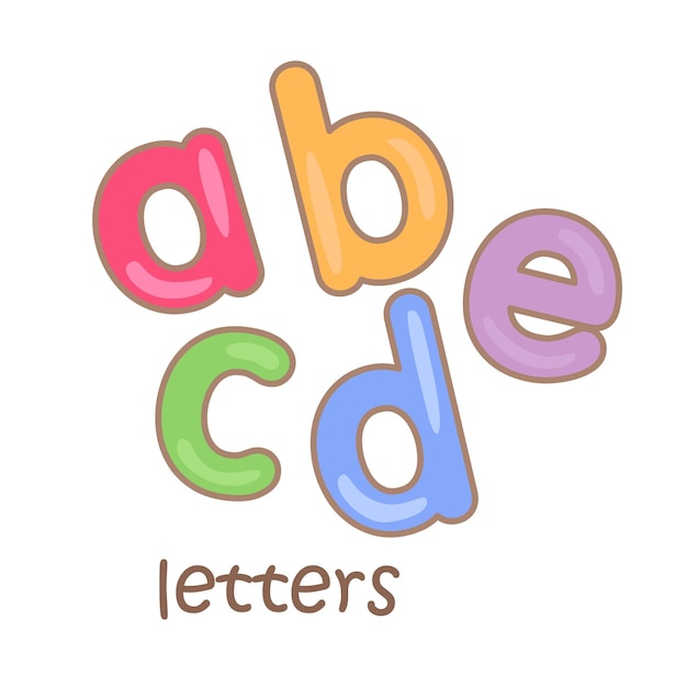 Vecteur alphabet m pour lettres vocabulaire illustration vecteur clipart