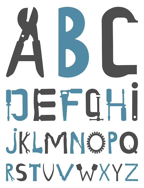 Vecteur alphabet