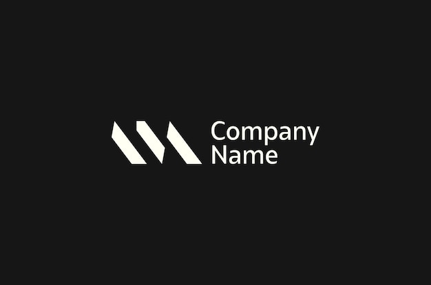 AM logo moderne minimaliste