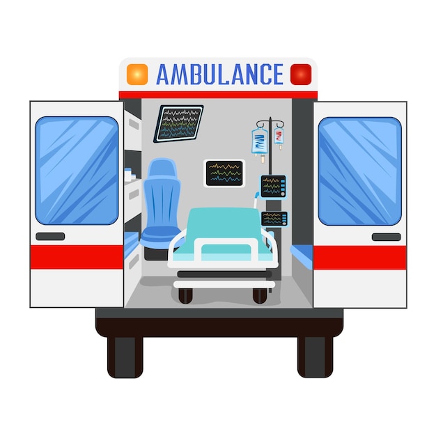 Vecteur ambulance