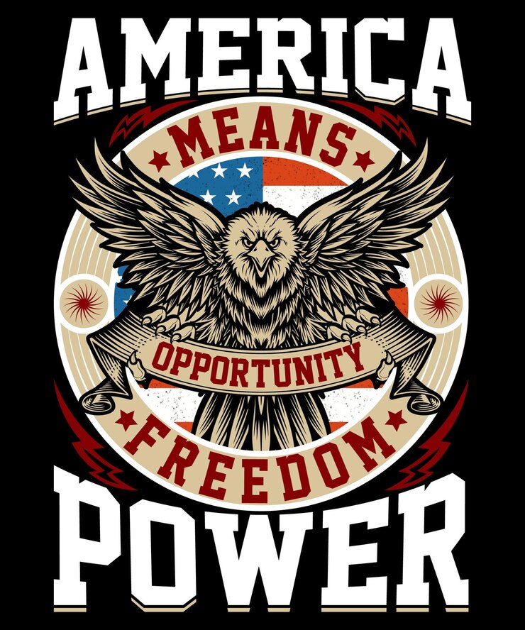 L'Amérique signifie Opportunity Freedom Power
