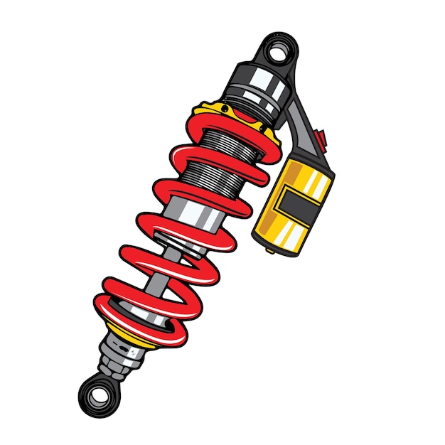 Amortisseur De Pièce De Moto Avec Tube