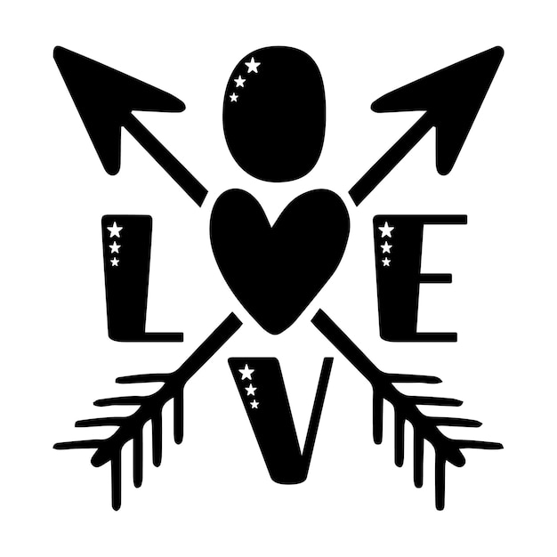 Vecteur amour svg