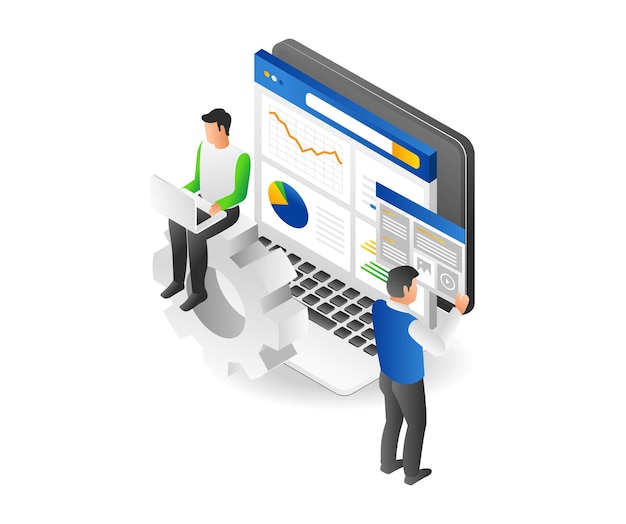 Analyse de deux développeurs web masculins
