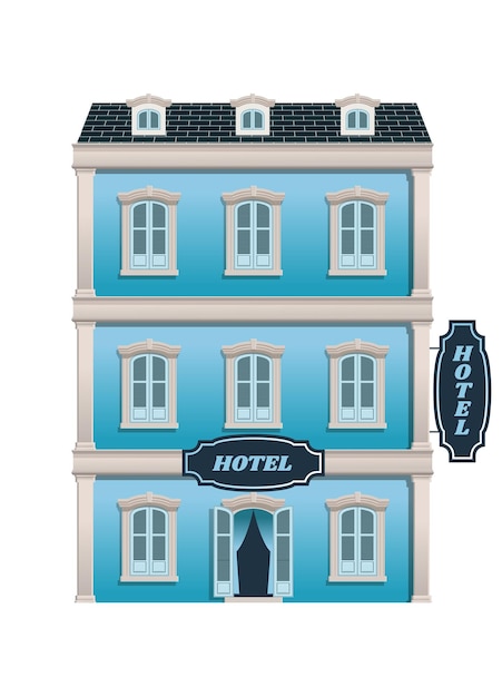 Ancien bâtiment de l'hôtel traditionnel classique
